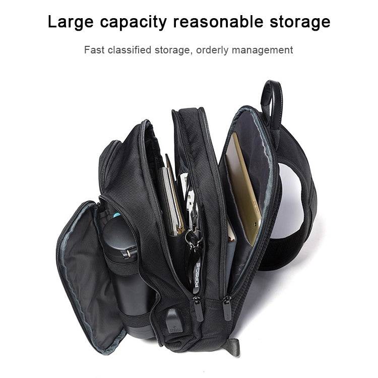 BANGE Bolso Hombro Aire Libre Puerto Exterior Carga USB