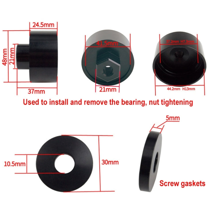 BIKERSAY BT040S2 Herramienta Prensa Ejes Profesional