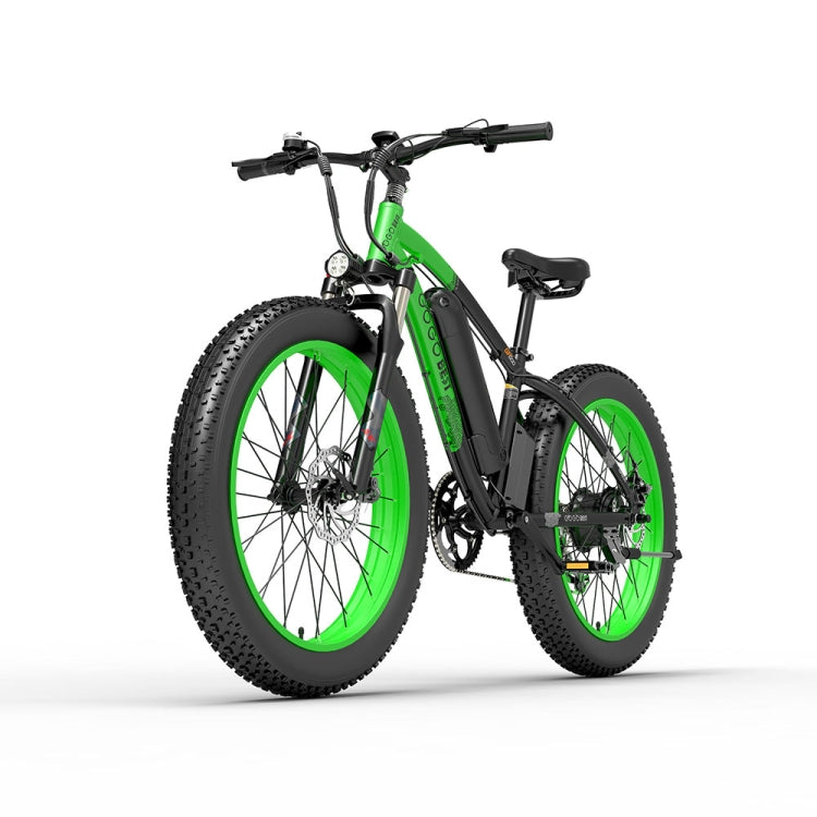 GOGOBEST GF600 Bicicleta eléctrica 1000W 26 pulgadas con enchufe UE negro gris