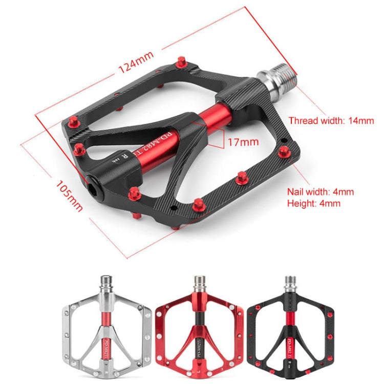 PROMEND PD-M82-TI Pedales Montaña Titanio Para Bicicleta