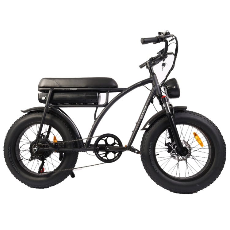 Bezior XF001 Bicicleta Eléctrica Retro Pantalla LCD