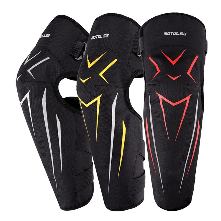 MOTOLSG 2 En 1 Rodilleras Protección CE Moto Y Bicicleta