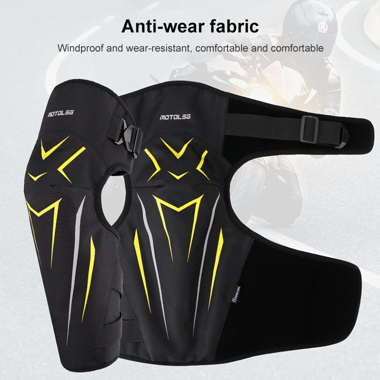 MOTOLSG 2 En 1 Rodilleras Protección CE Moto Y Bicicleta