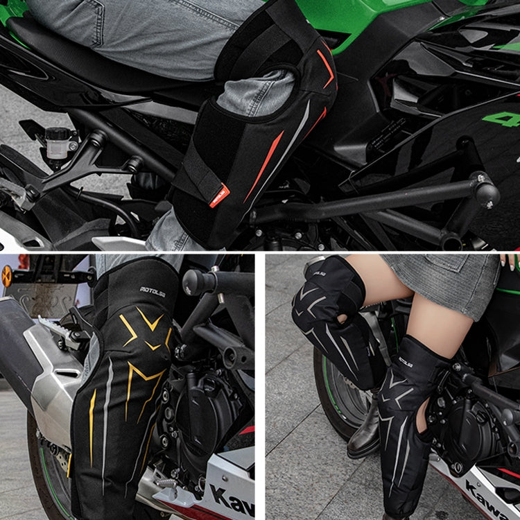 MOTOLSG Rodilleras 2 en 1 Motocicleta Bicicleta Forro Polar