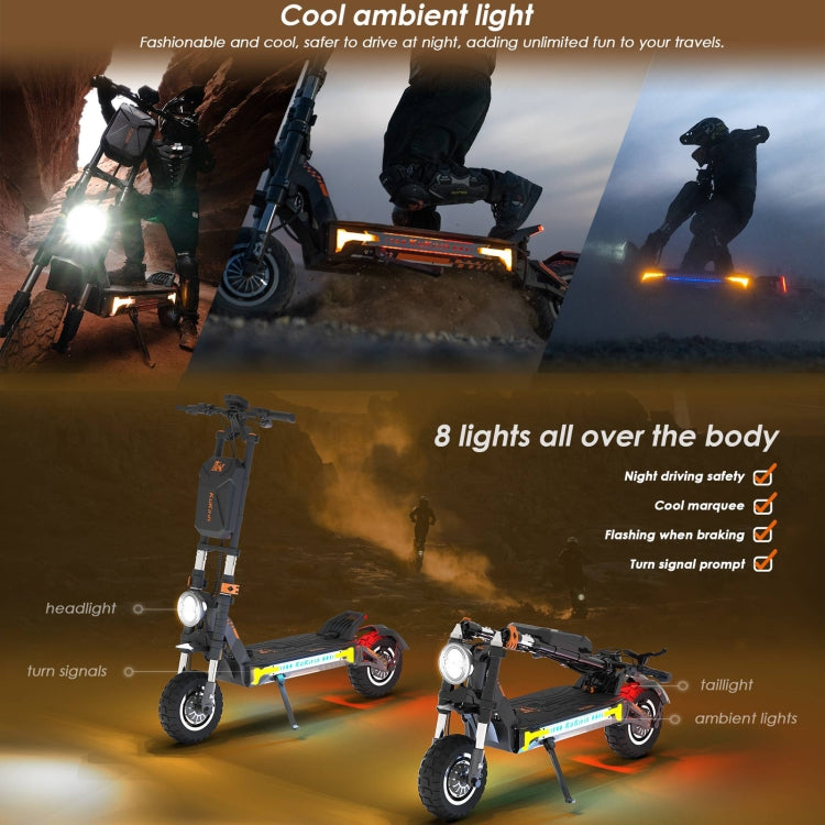 Kukirin G4 Max Scooter Eléctrico Todo Terreno 3200W Potencia