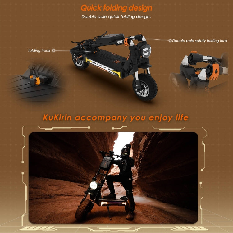Kukirin G4 Max Scooter Eléctrico Todo Terreno 3200W Potencia
