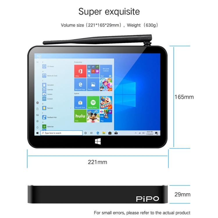 PiPo X11 Mini PC Tableta 3GB+64GB Windows 10 TV Box Pro by PiPo