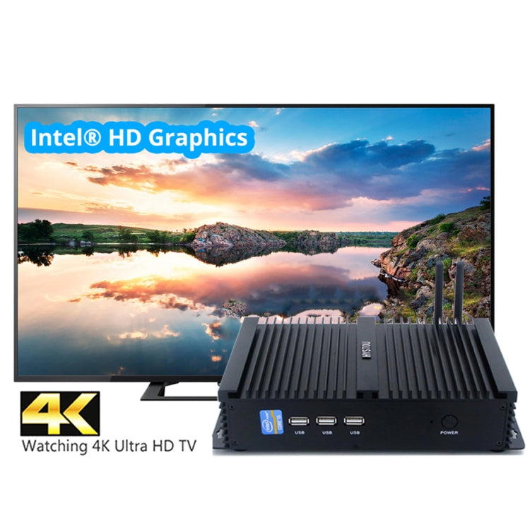 Hystou FMP04 Mini PC 4GB+128GB I5 7200U Dual Core Compact