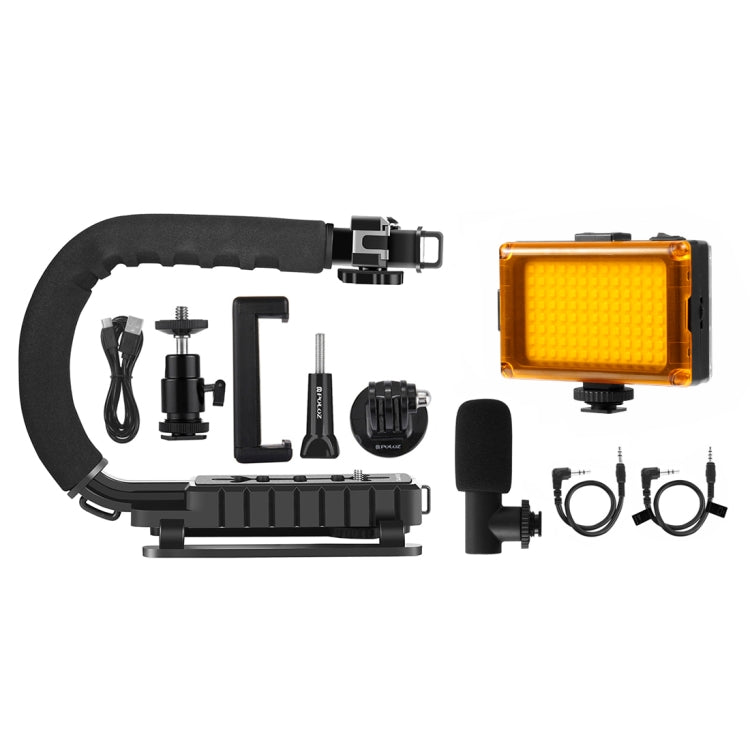PULUZ Estabilizador DV Portátil Luz LED Para Cámaras