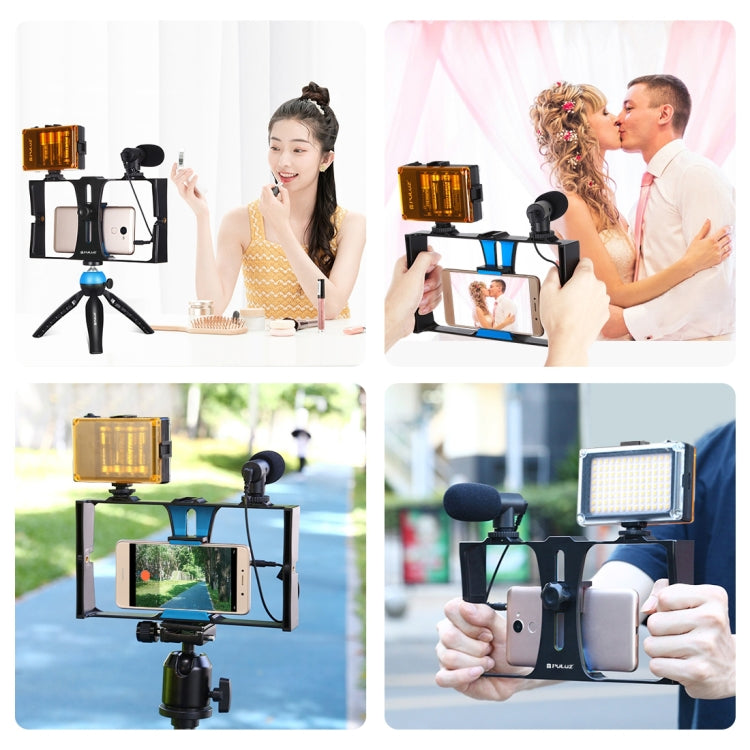 NovaLight VlogKit Smartphone Luz 4 en 1 Portátil LED