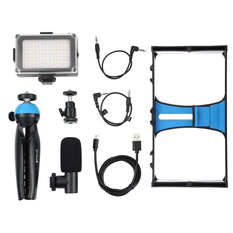 NovaLight VlogKit Smartphone Luz 4 en 1 Portátil LED