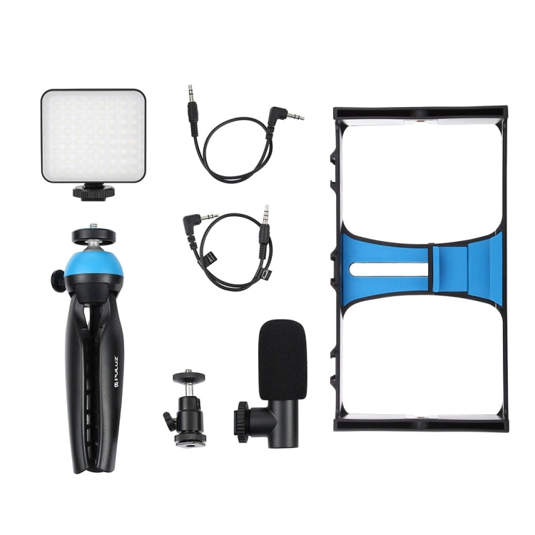 PULUZ 4 En 1 Luz LED Selfie 6500K Para Vlogging Plataforma