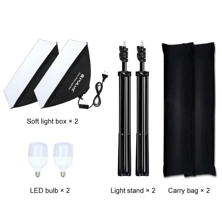 PULUZ Softbox Kit Iluminación Fotografía 2 Bombillas
