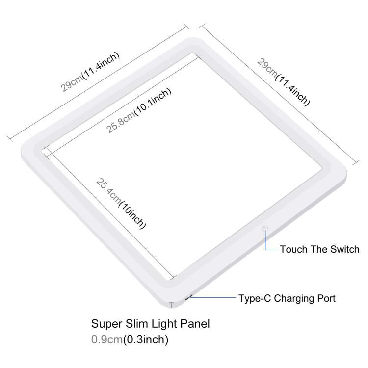 PULUZ Anillo De Luz 30 Cm Caja Fotográfica Sin Sombras