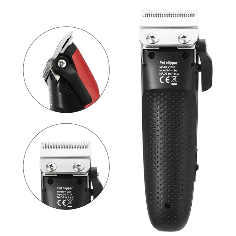 VGR V-202 Cortapelos Eléctrico Pet Barber Motor 10W