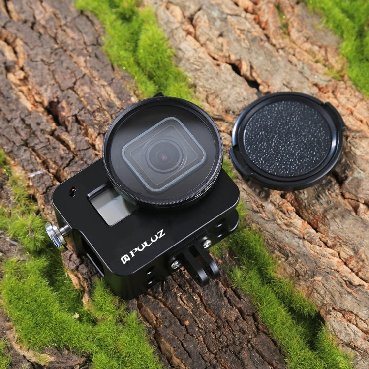 PULUZ Jaula Protectora CNC Para GoPro HERO 2018 Lente UV 52 Mm