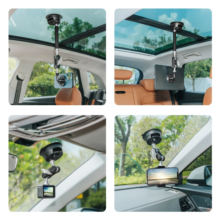 PULUZ Soporte Magnético Coche Tableta Teléfono 360Grados