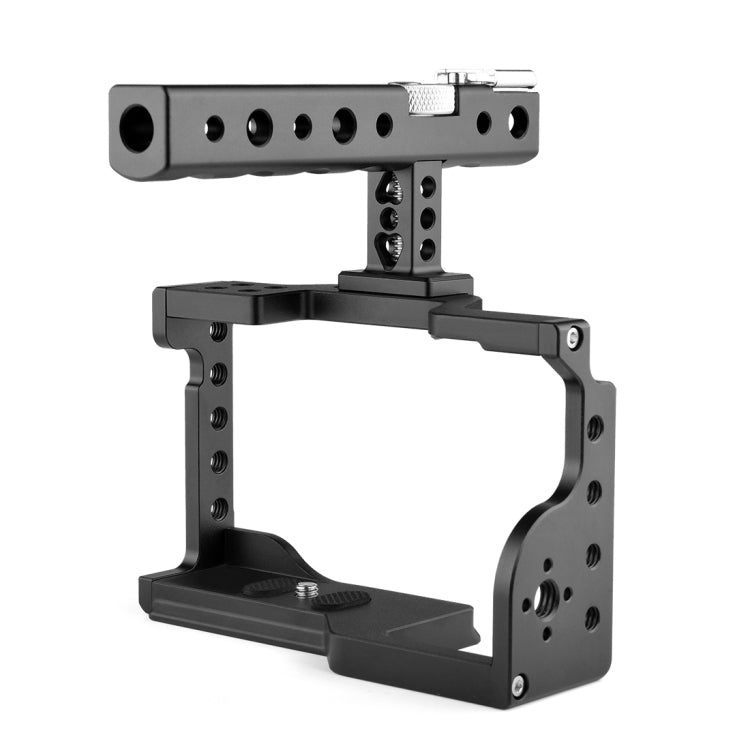 Puluz Jaula Cámara Para Sony A6600 Con Mango Ergonomico Pro