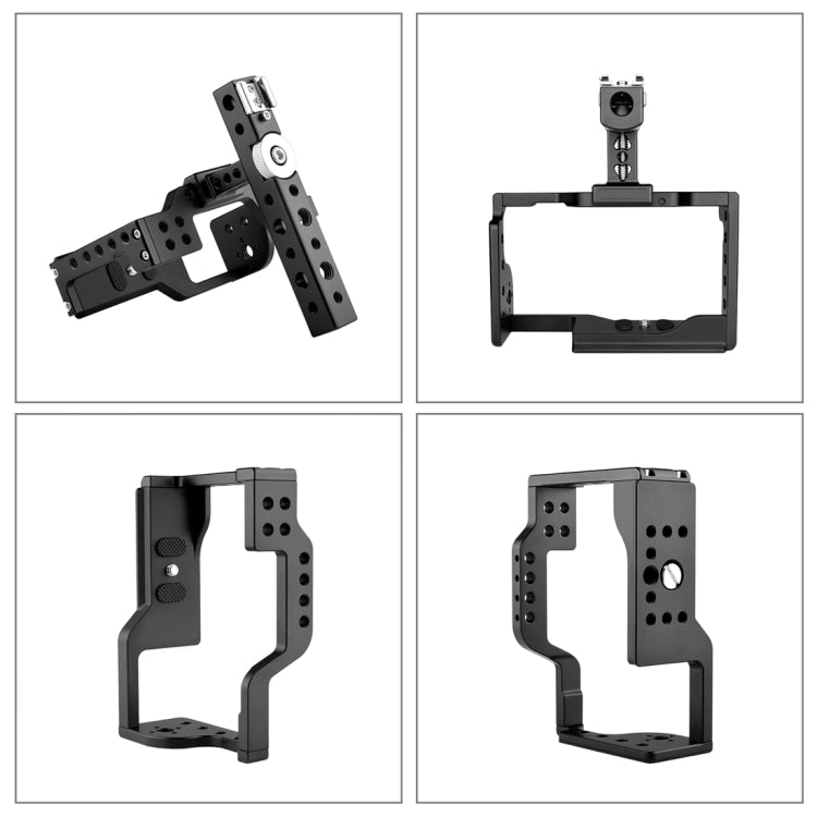 Puluz Jaula Cámara Para Sony A6600 Con Mango Ergonomico Pro
