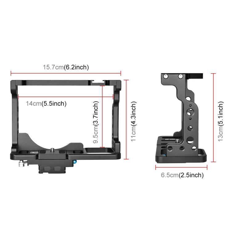 PULUZ Jaula de Cámara para Nikon Z6 Z7 Protección Total