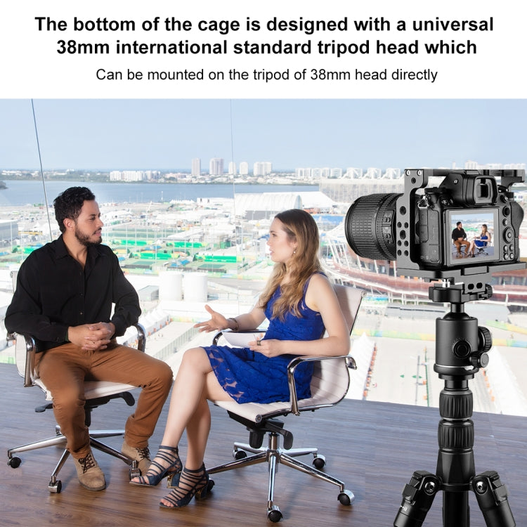 PULUZ Jaula de Cámara para Nikon Z6 Z7 Protección Total