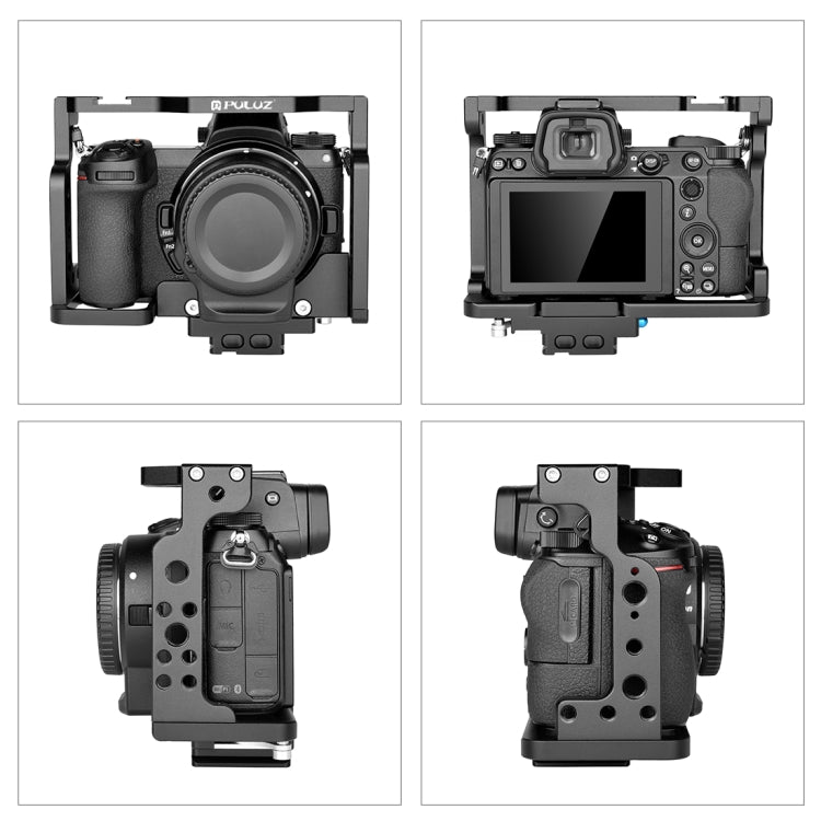 PULUZ Jaula de Cámara para Nikon Z6 Z7 Protección Total