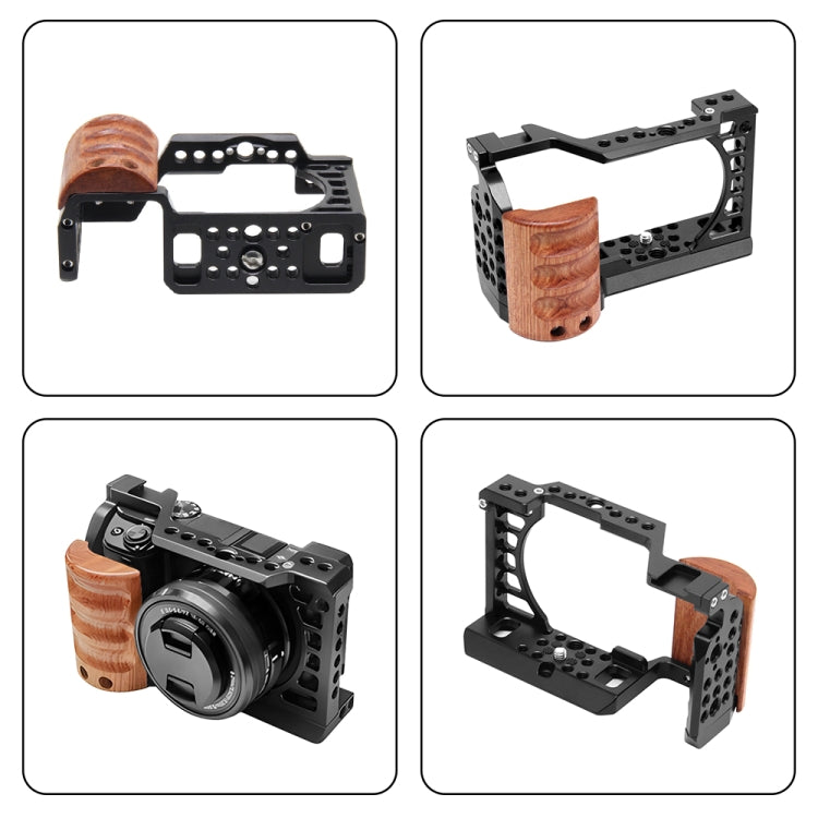 PULUZ Mango Para Sony A6400 A6100 Estabilizador Zapata Fría