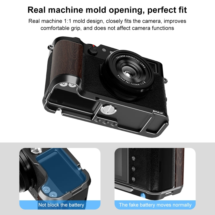 PULUZ X100VI L Placa Soporte Para Fujifilm Desmontable