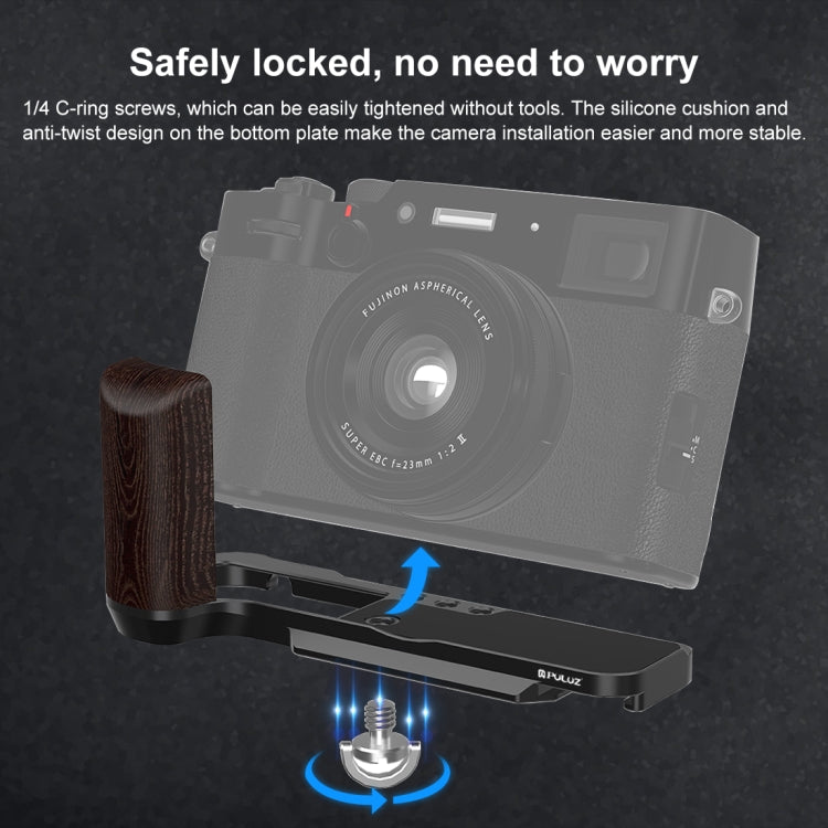 PULUZ X100VI L Placa Soporte Para Fujifilm Desmontable