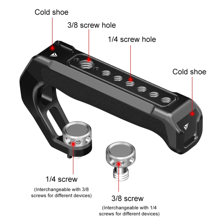 PULUZ Arri Mango Grip Jaula Cámara Zapata Fría Pro