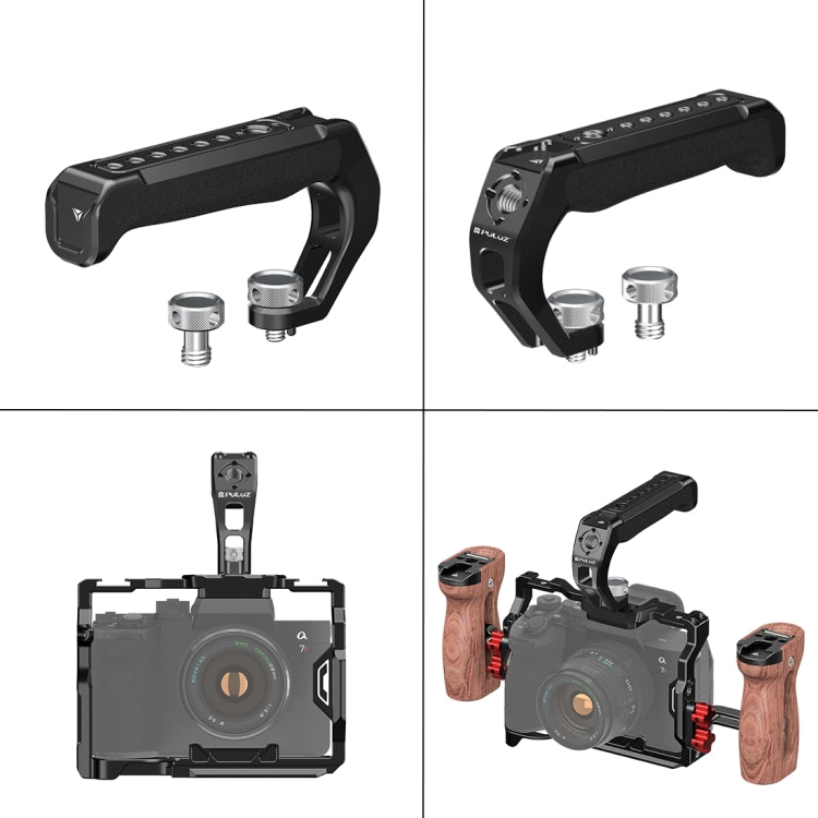 PULUZ Arri Mango Grip Jaula Cámara Zapata Fría Pro