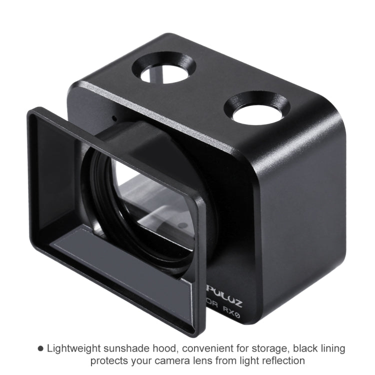 PULUZ Sony RX0 Jaula Protectora CNC Aluminio Filtro UV 37mm