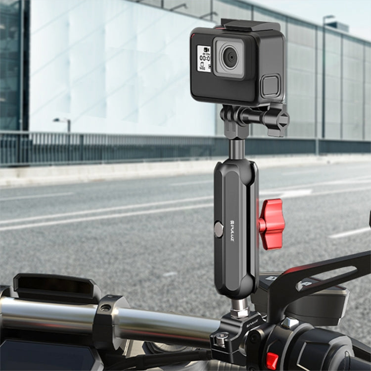 PULUZ Soporte Varilla Mágico Motocicleta 360 Grados Plus