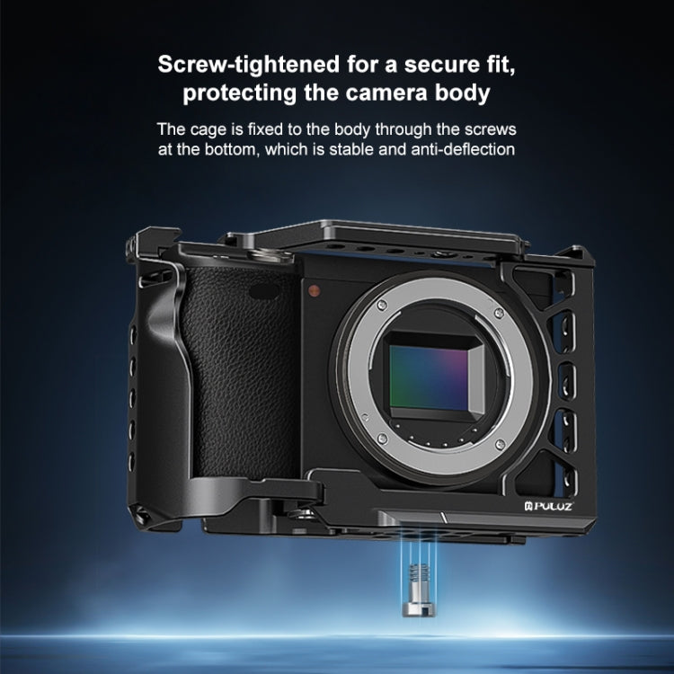 PULUZ Estabilizador Jaula Metal Para Sony A6500 A6400