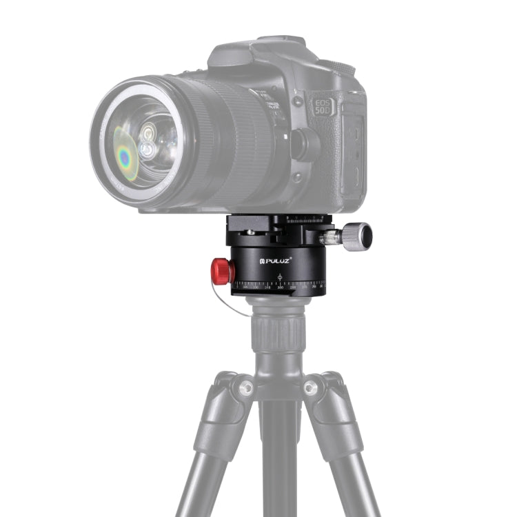 Puluz Cabezal de Bola Panorámico de Aluminio 15 kg Trípode