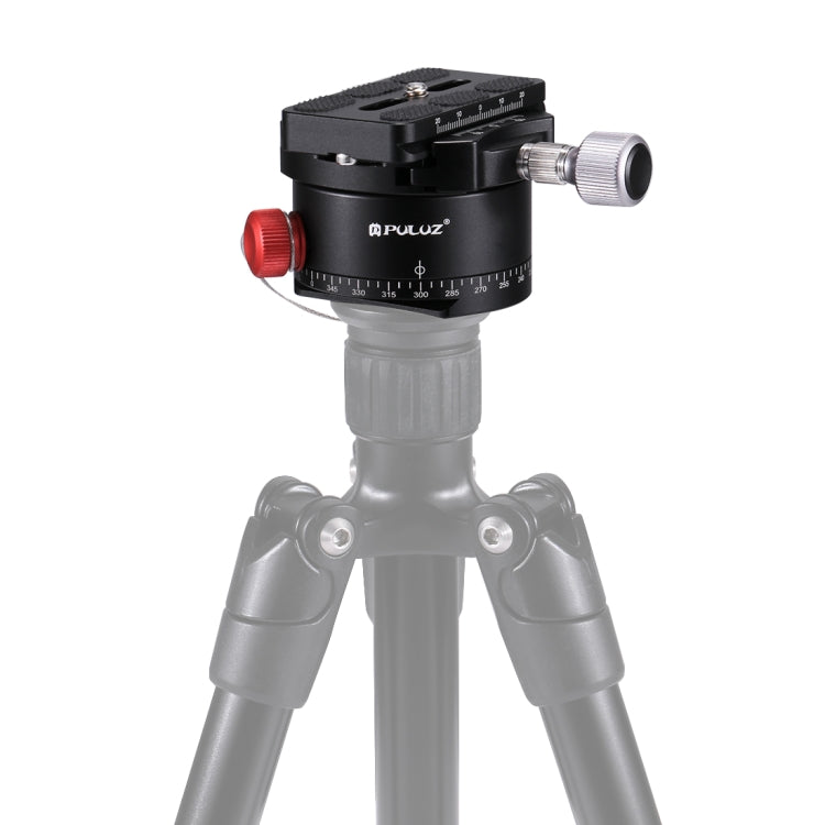 Puluz Cabezal de Bola Panorámico de Aluminio 15 kg Trípode