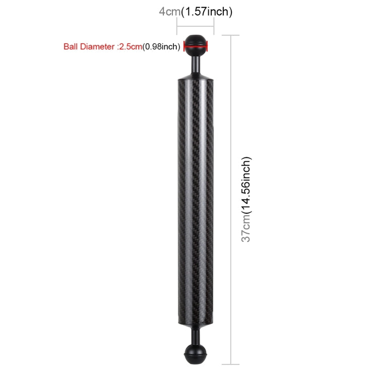 Puluz Brazo Flotante De Fibra De Carbono Bolas Dobles
