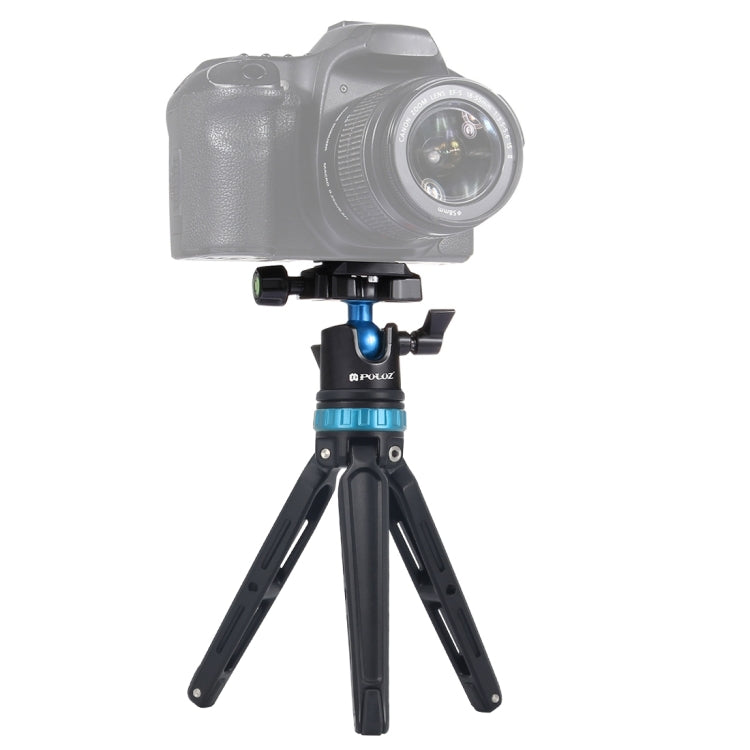 PULUZ Mini Trípode Escritorio Metal 360 Grados Ligero