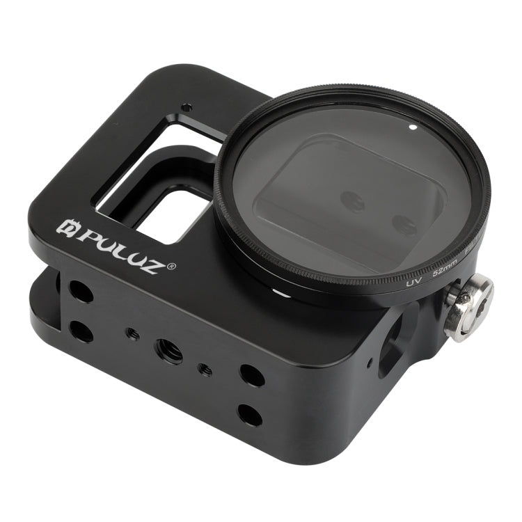 PULUZ GoPro HERO8 Jaula Protectora CNC Aluminio Lente UV52mm