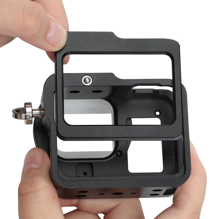 PULUZ GoPro HERO8 Jaula Protectora CNC Aluminio Lente UV52mm