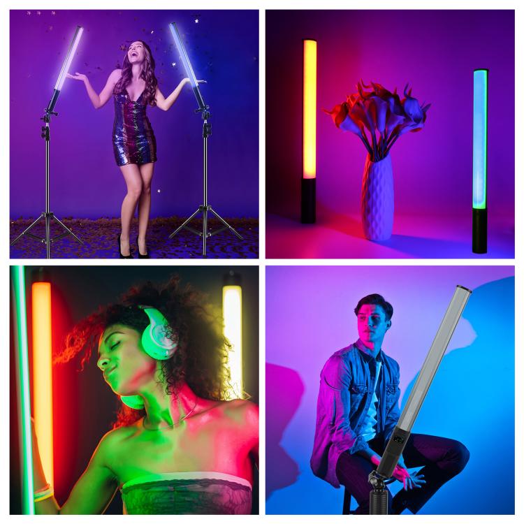 PULUZ 132LED Luz De Relleno RGB Portátil Para Fotografía
