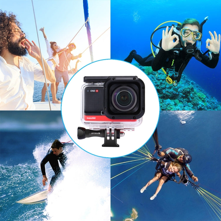 PULUZ 60m Carcasa Buceo Impermeable para Insta360 ONE R 4K
