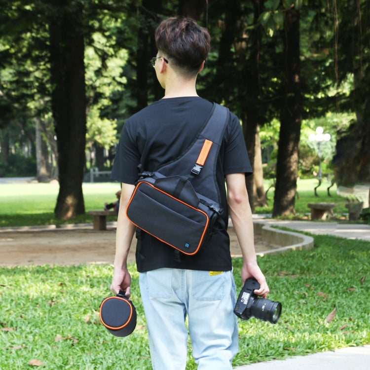 PULUZ Bolso Cámara SLR Triangular Mochila Impermeable