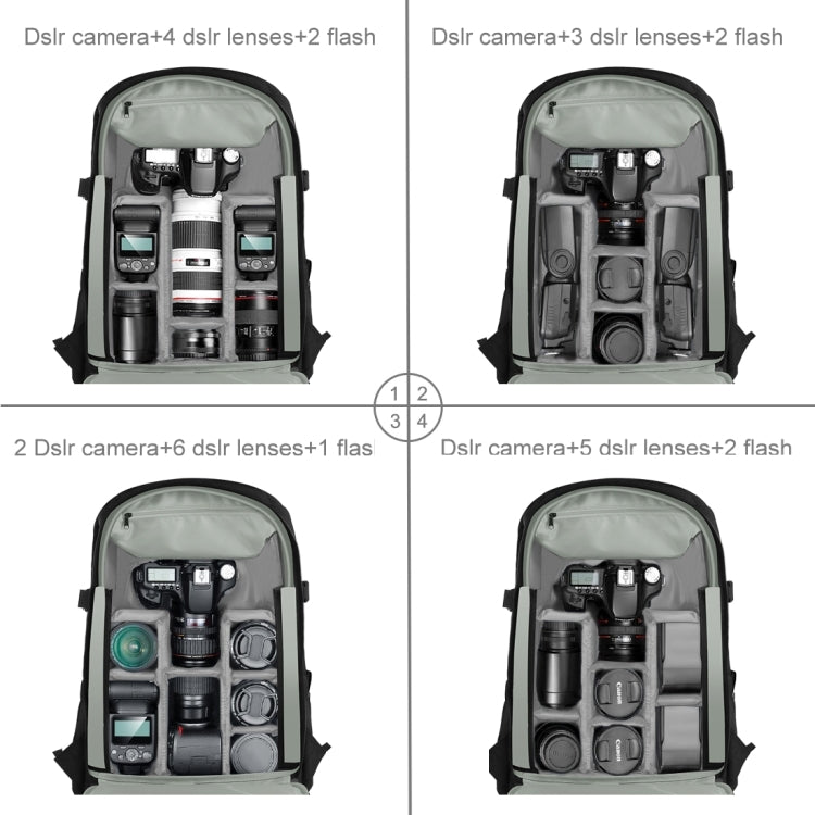 PULUZ Mochila Para Cámara DJI Ronin SC Impermeable Plus