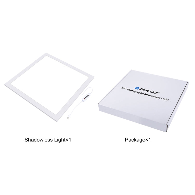 PULUZ 38cm 1200LM LED Panel de Fotografía Sin Sombras