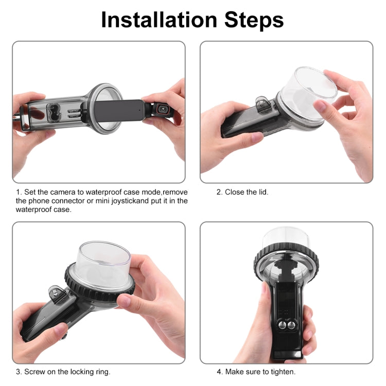 PULUZ DJI Osmo Pocket 2 Funda Subacuática 60m Profundidad