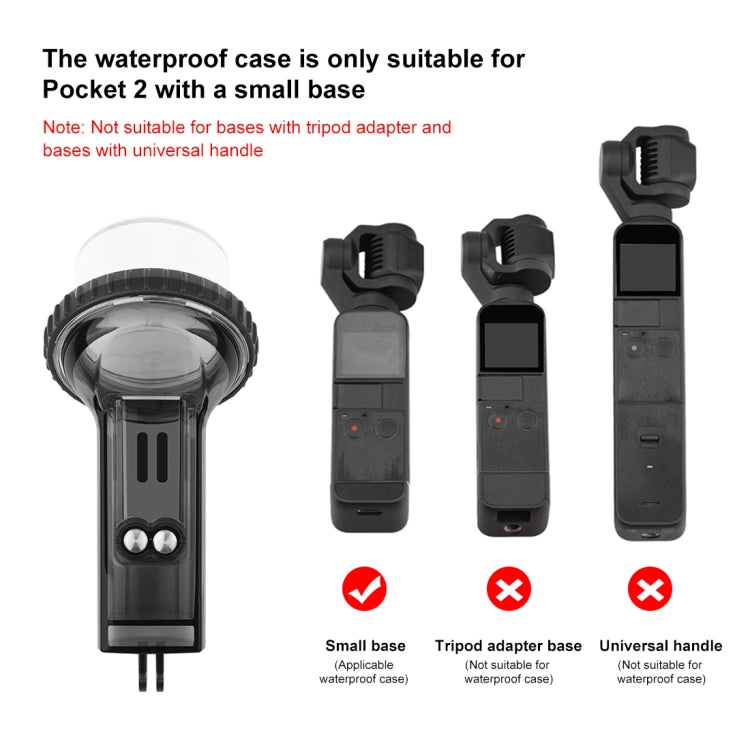PULUZ DJI Osmo Pocket 2 Funda Subacuática 60m Profundidad