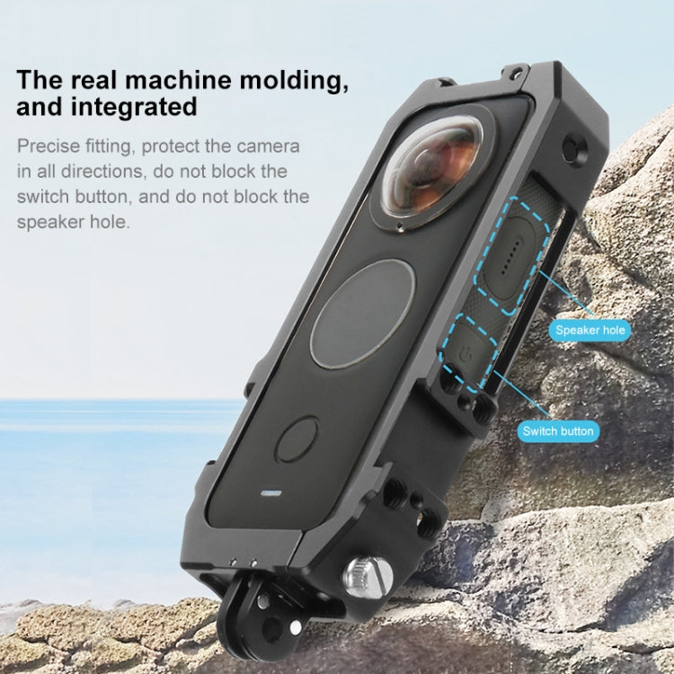 PULUZ Carcasa Protectora Insta360 ONE X2 Trípode Magnético