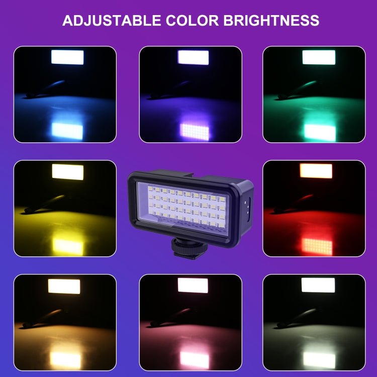 PULUZ 40 LED Luz de Relleno Impermeable para Cámara