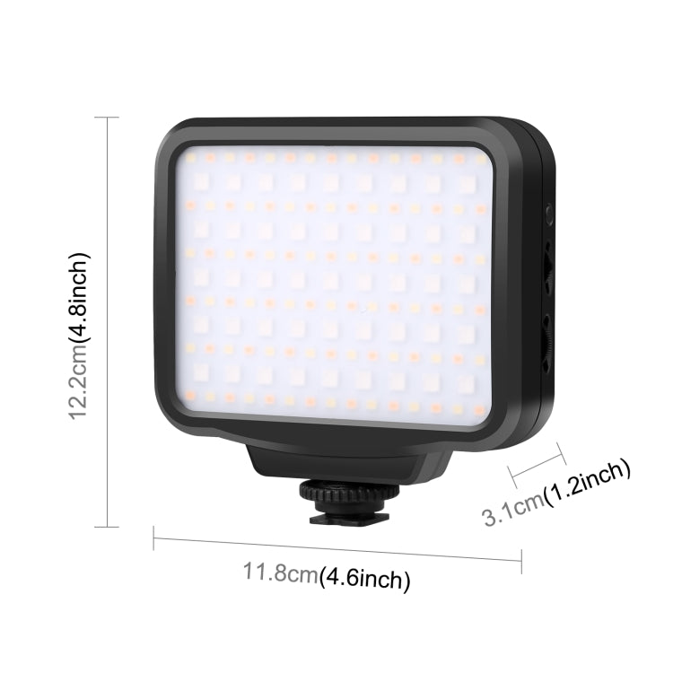 PULUZ Pocket 2500-9900K+RGB Luz LED Para Fotografía Portátil Batería 5200mAh